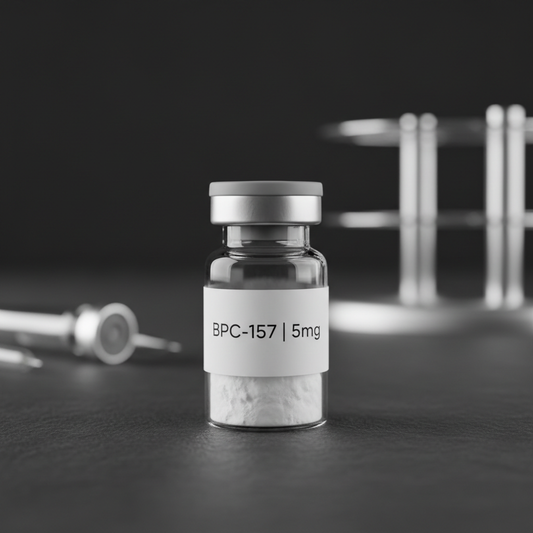 BPC-157 5mg research peptide vial